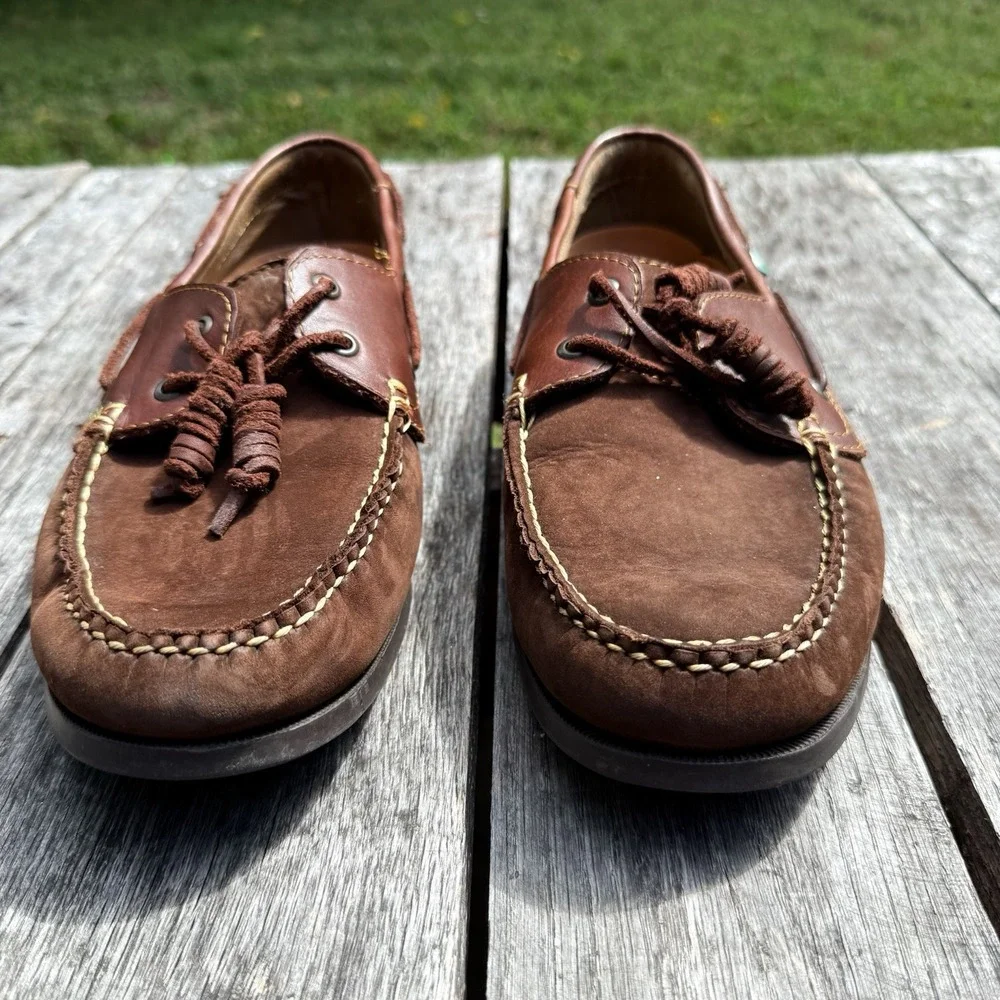 Hitchcock Men's Slip On‎ Loafers Size 9.5 Brown Suede